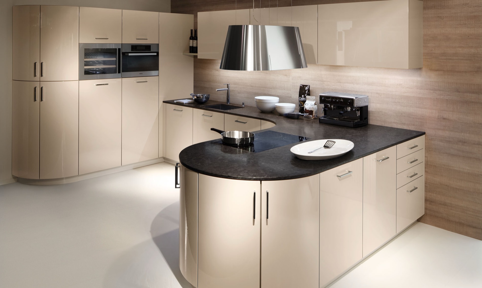 German handleless kitchen style